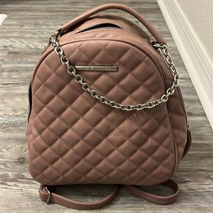 Steve Madden backpack quilted purse